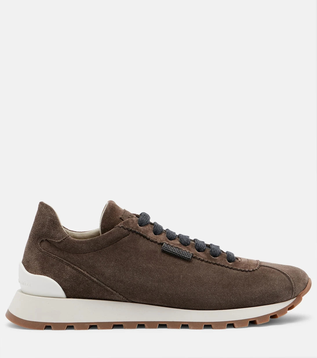 Brunello Cucinelli - Monili suede sneakers