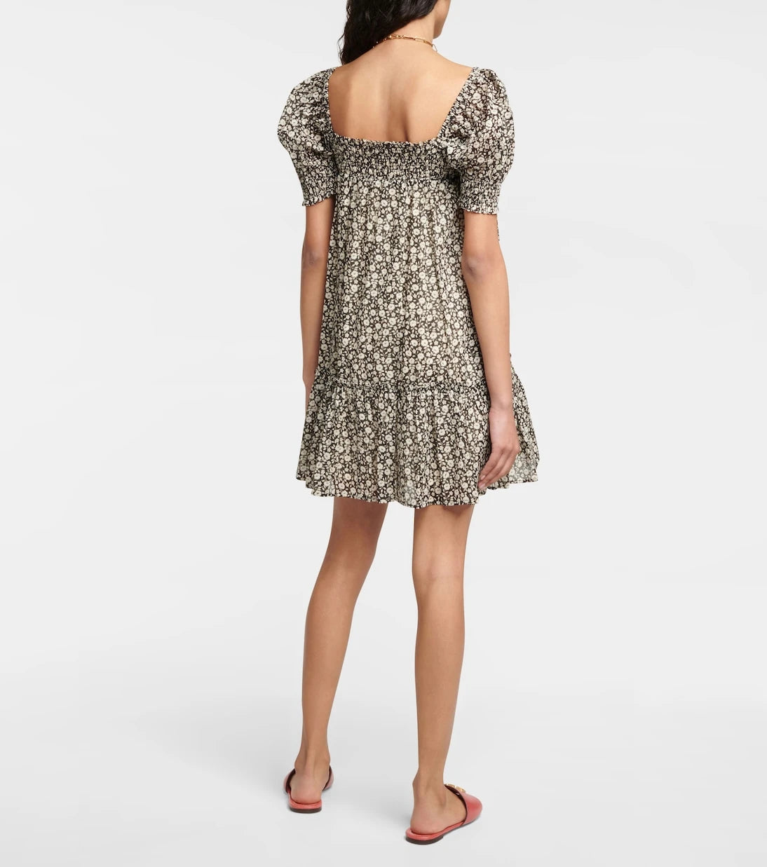 Tory Burch - Floral smocked minidress