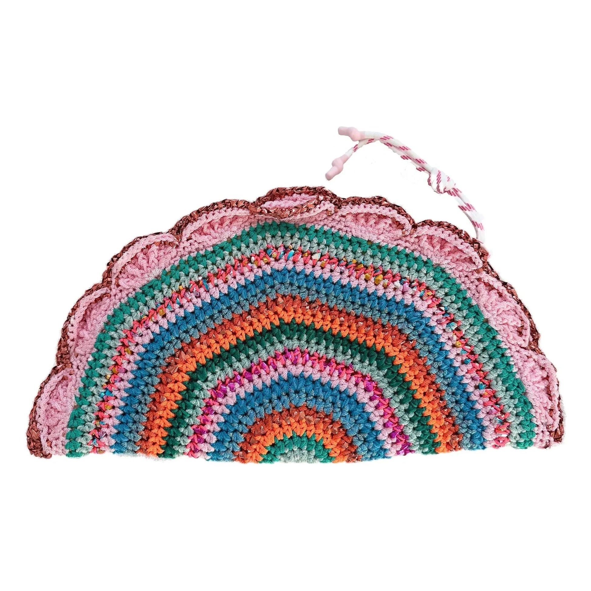 Nadia Dafri - Ebru Large pouch | Pink