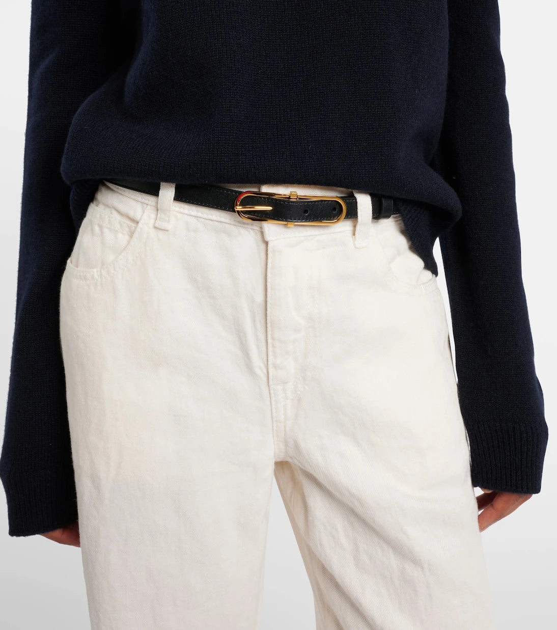 The Row - Hermine leather belt
