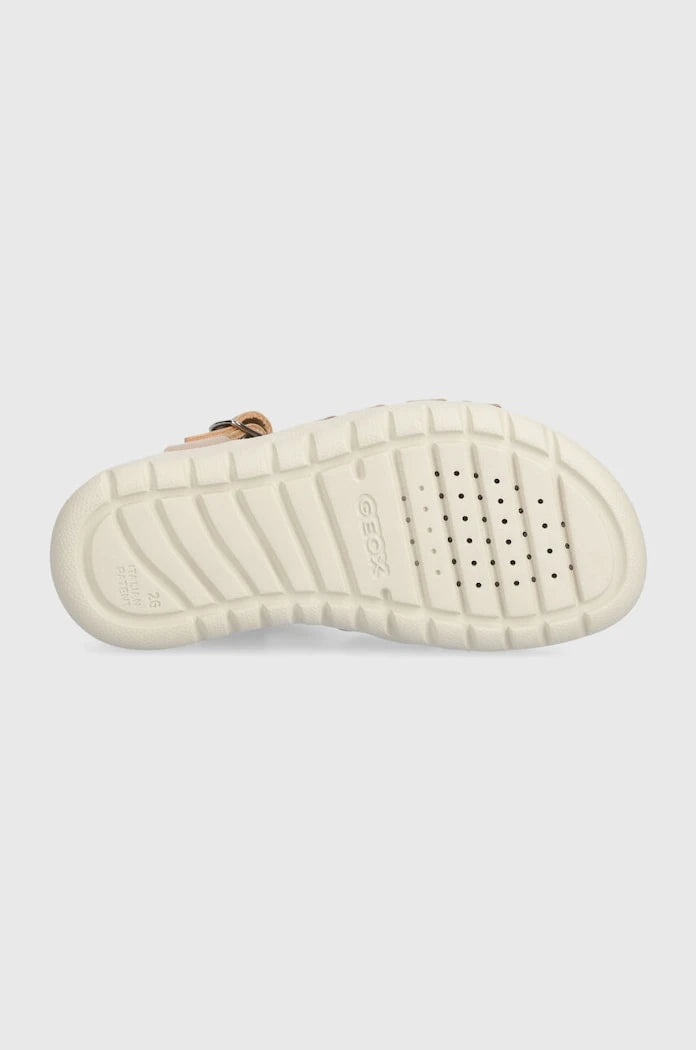 Детски сандали от кожа Geox SANDAL SOLEIMA