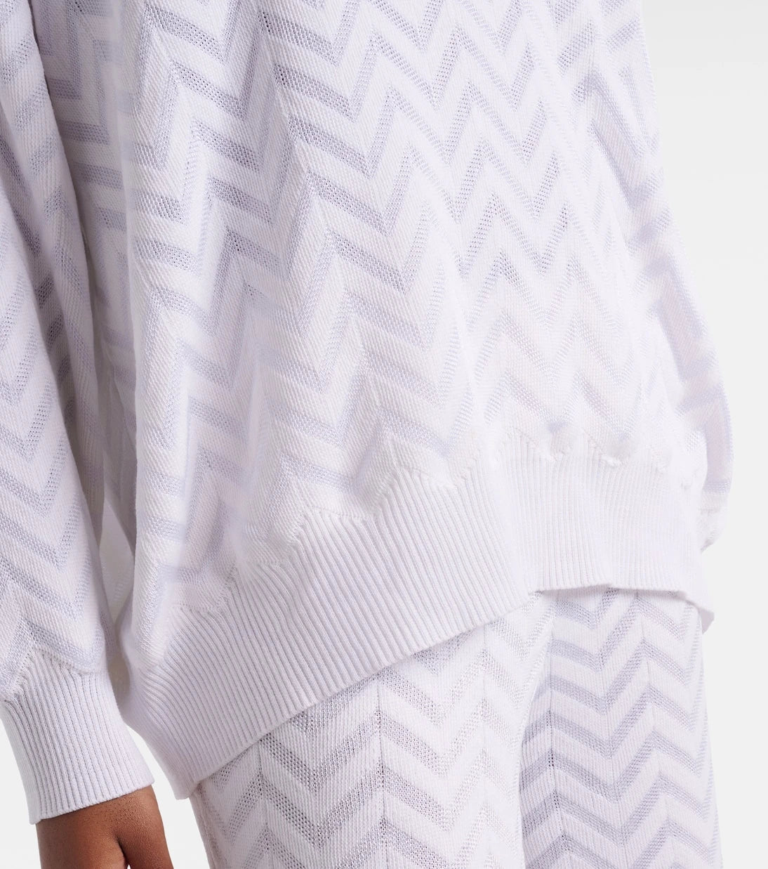 Missoni - Zigzag cotton-blend sweater