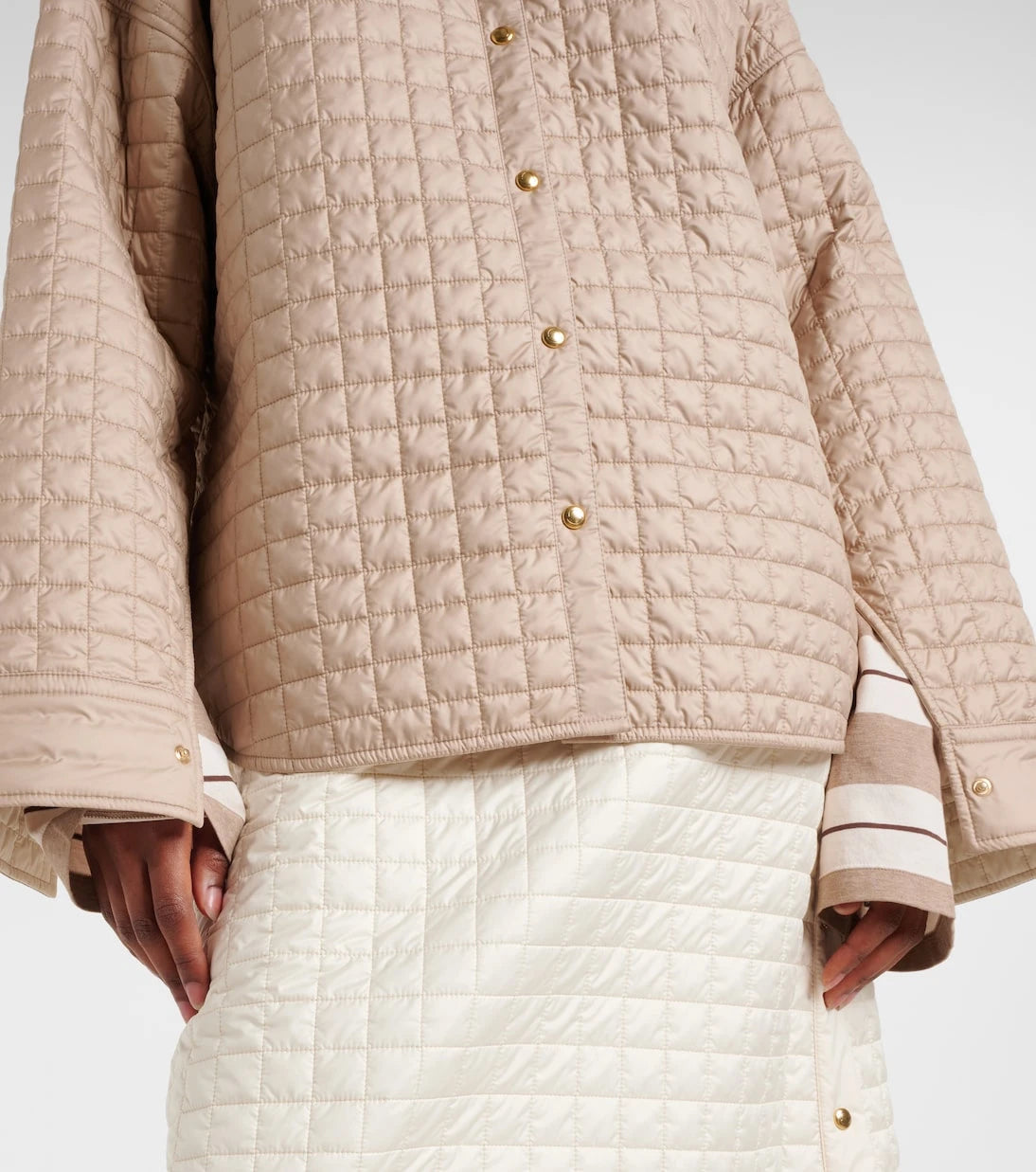 Moncler - Reversible quilted overshirt
