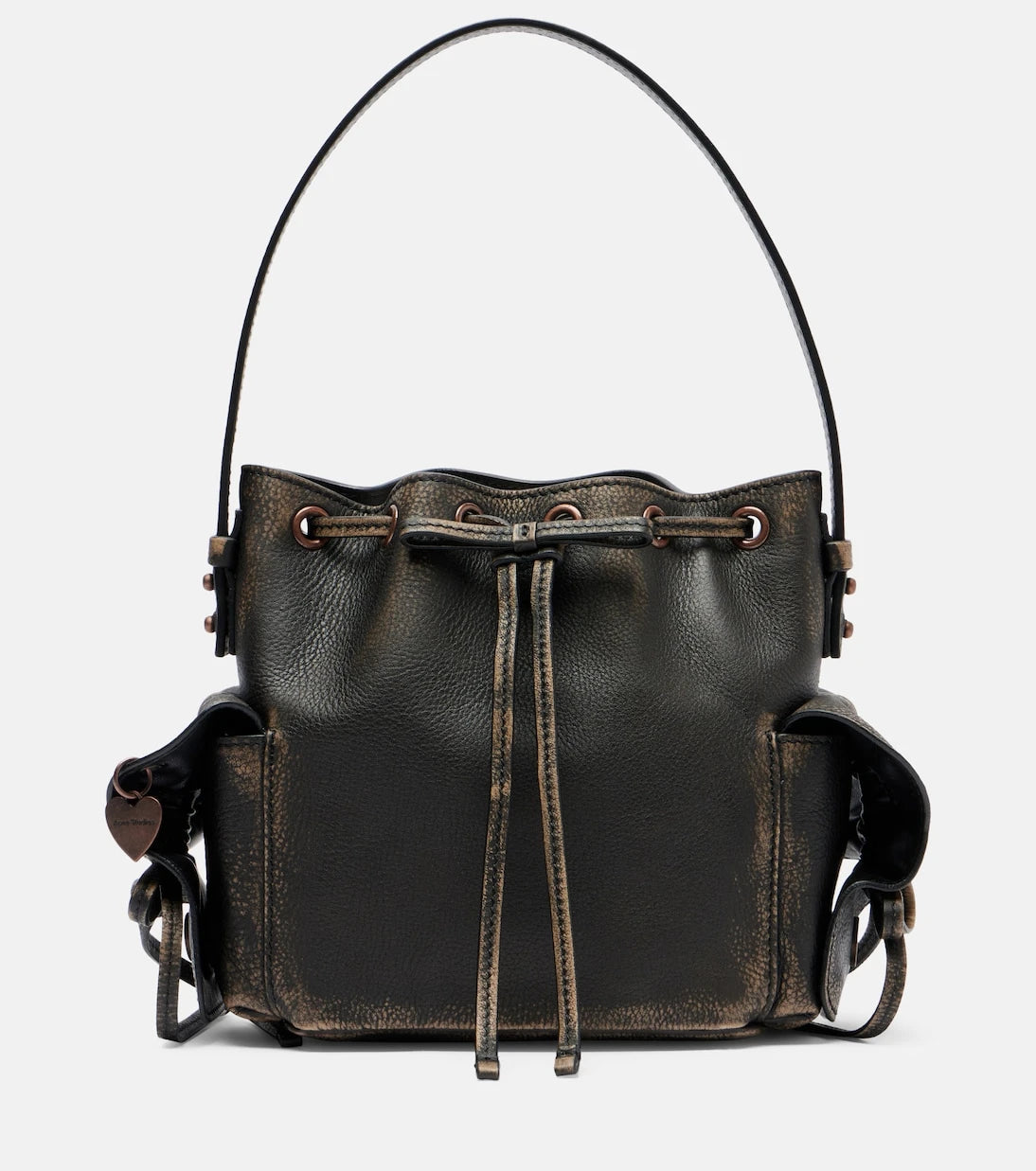 Acne Studios - Leather bucket bag