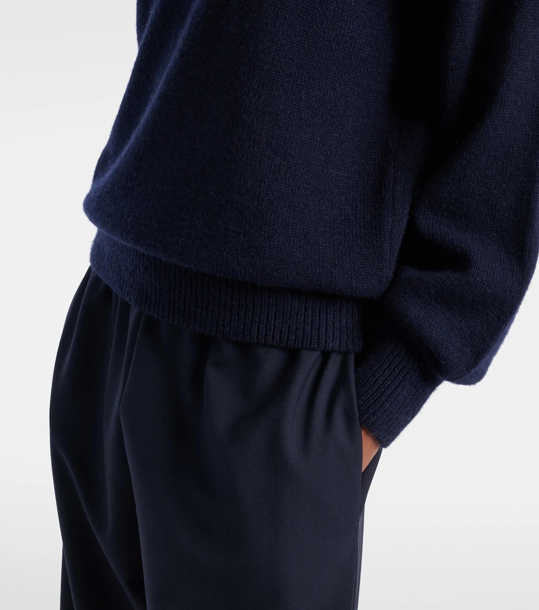 Khaite - Jackson wool and cashmere polo sweater