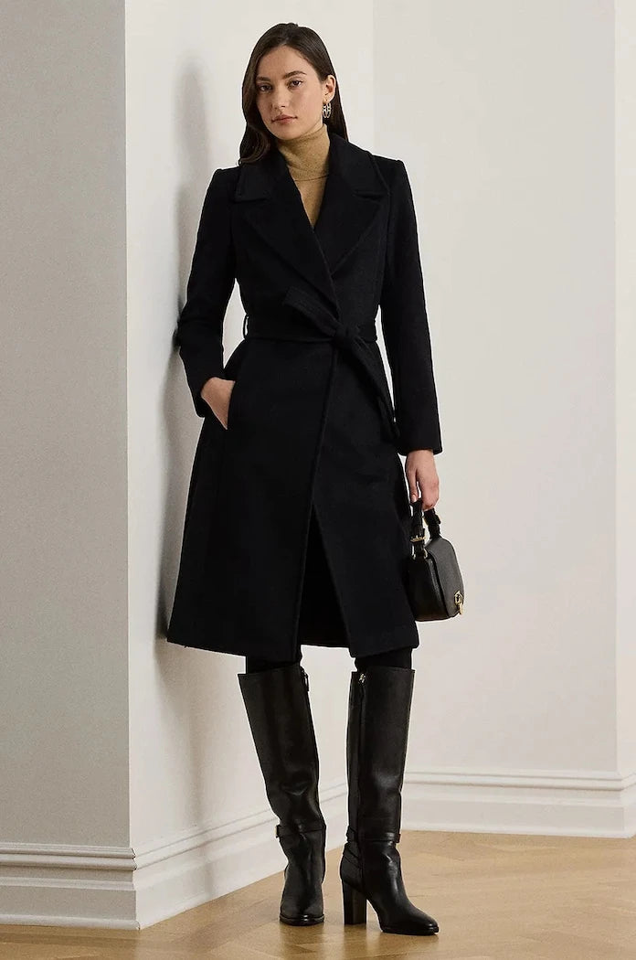 Lauren Ralph Lauren yün ilaveli palto