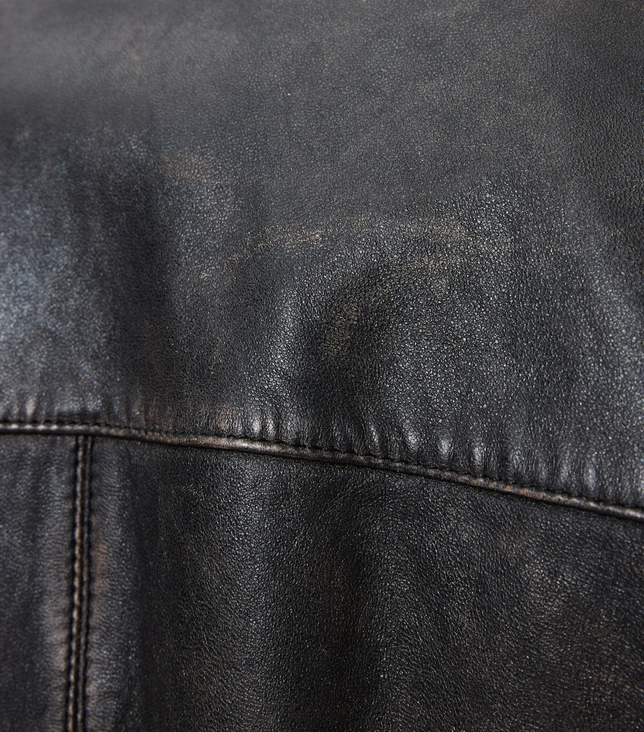 Black Alkan Leather Jacket