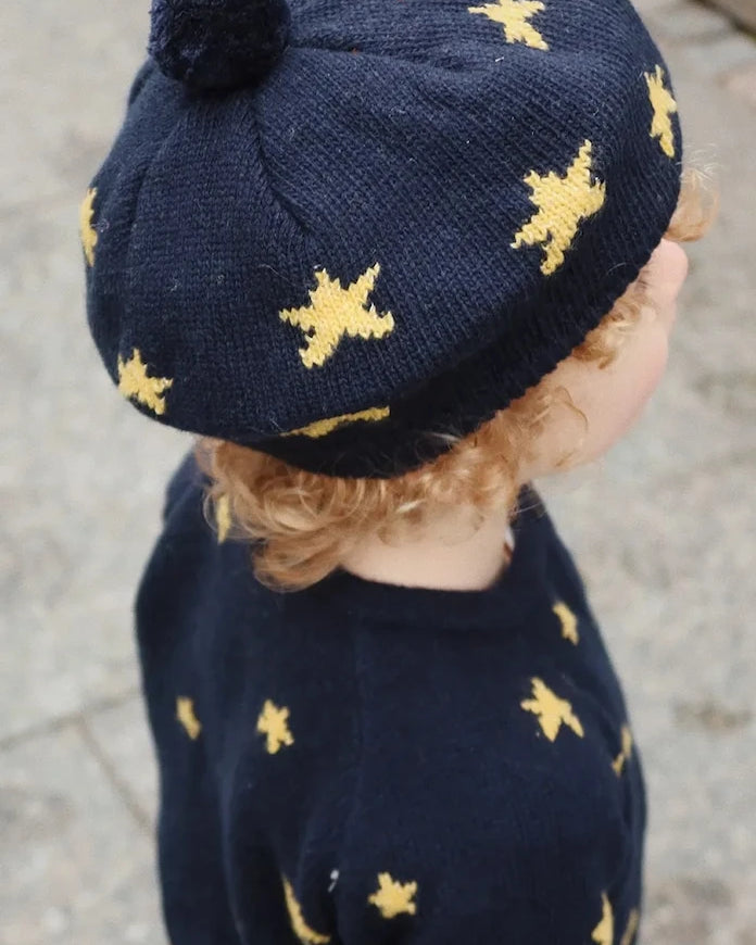 Konges Sløjd BELOU KNIT BERET Çocuk Yün Beresi