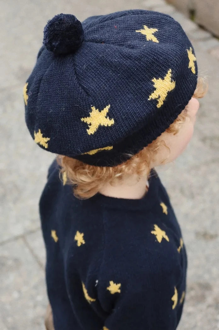 Детска барета с вълна Konges Sløjd BELOU KNIT BERET