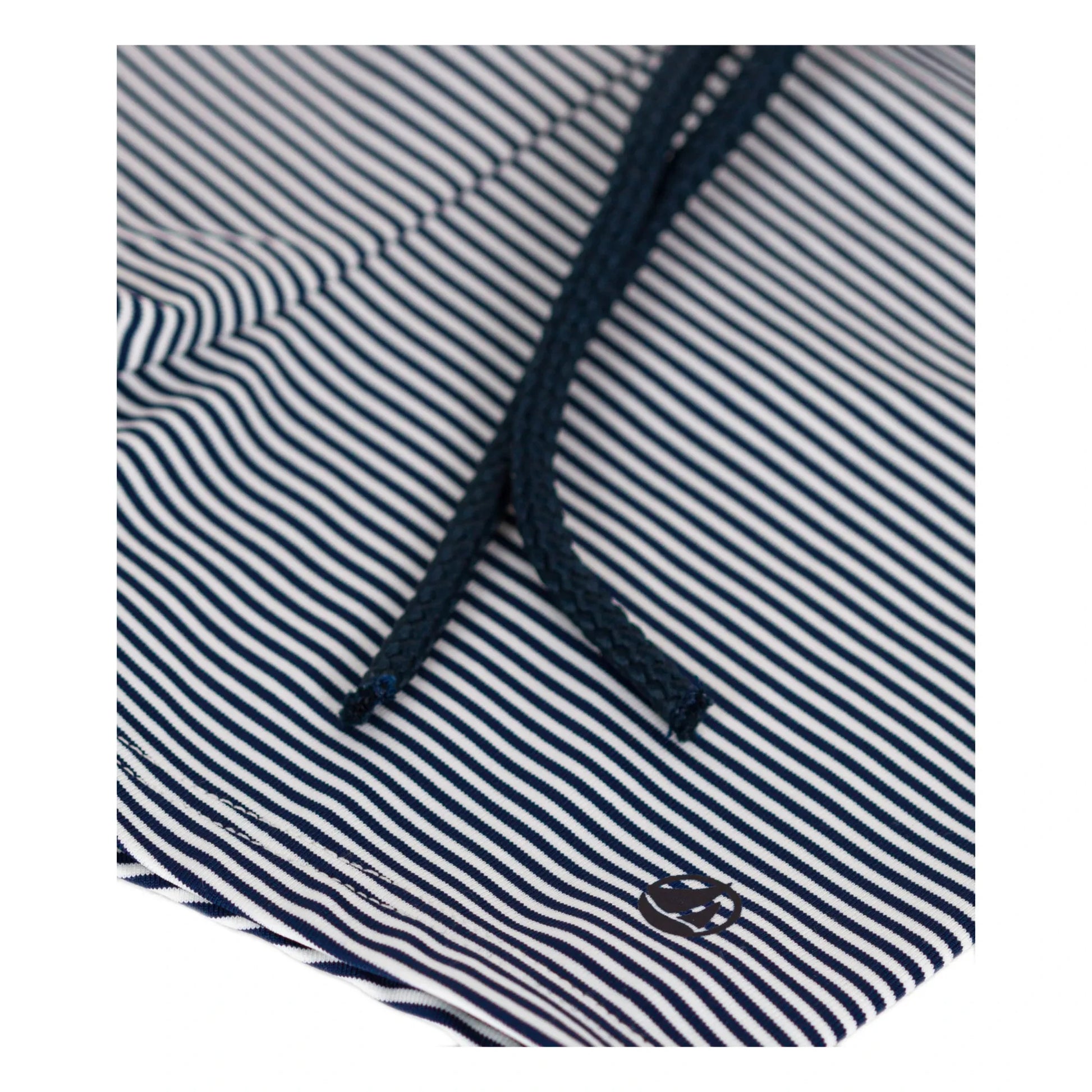 Petit Bateau - Magic Striped Swim Shorts | Navy blue