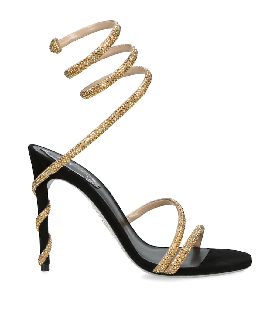 René Caovilla Multi Embellished Margot Sandals 105