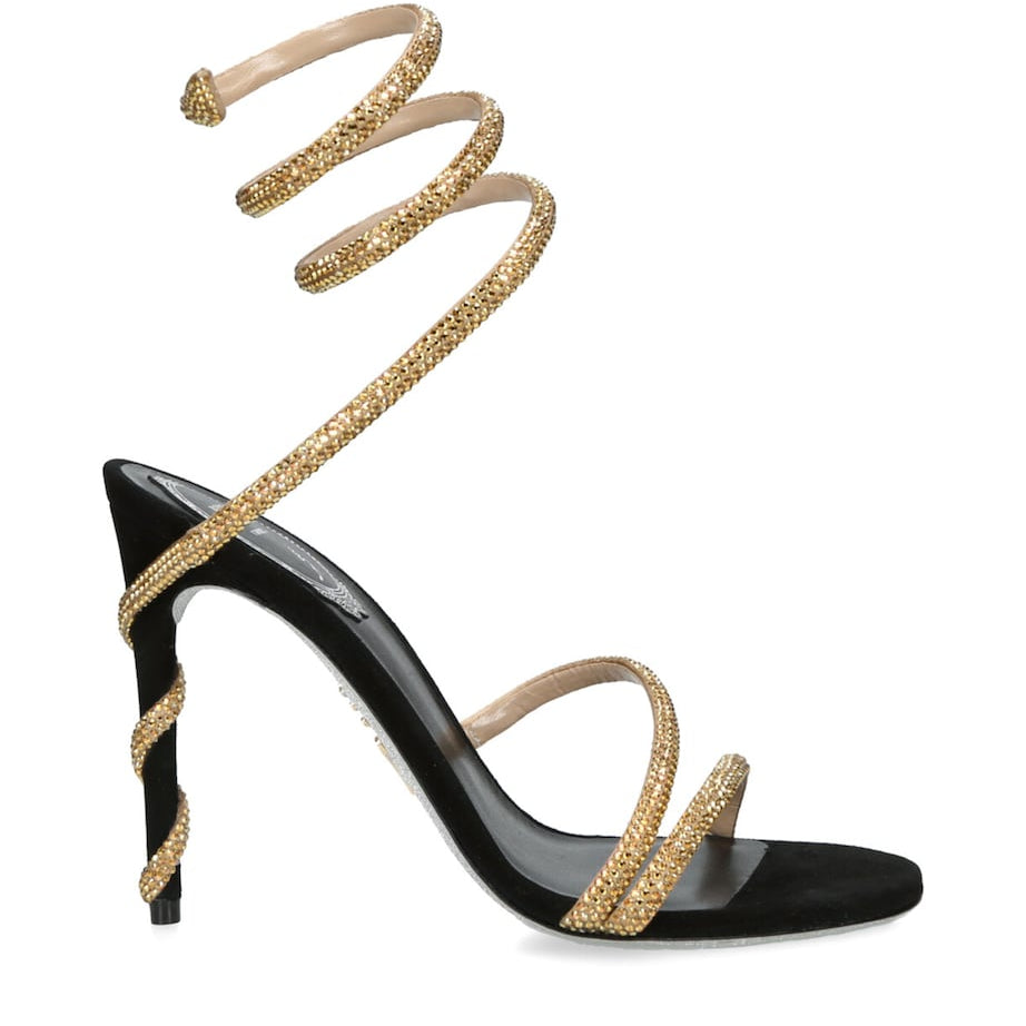 René Caovilla Multi Embellished Margot Sandals 105