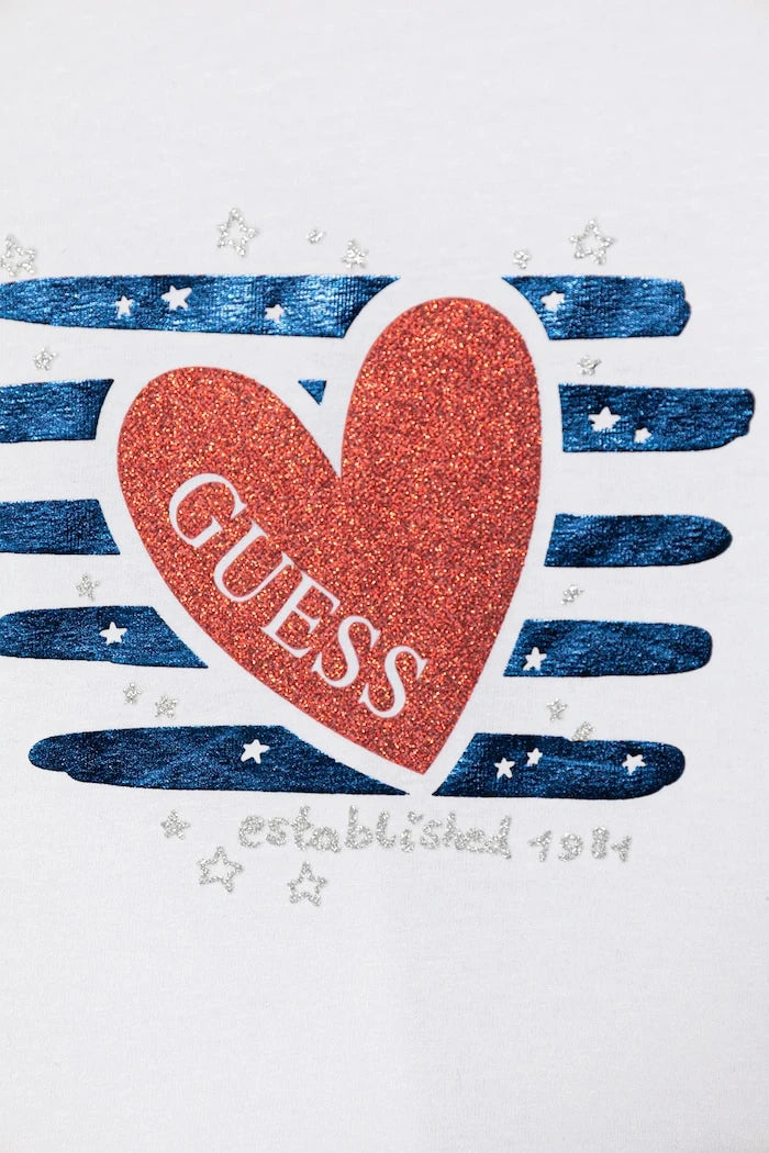 Детска блуза с дълги ръкави Guess