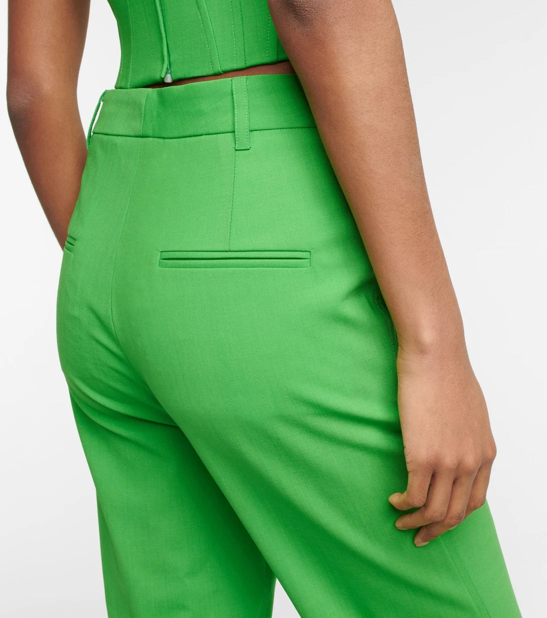 Giuseppe di Morabito - High-rise wool-blend pants