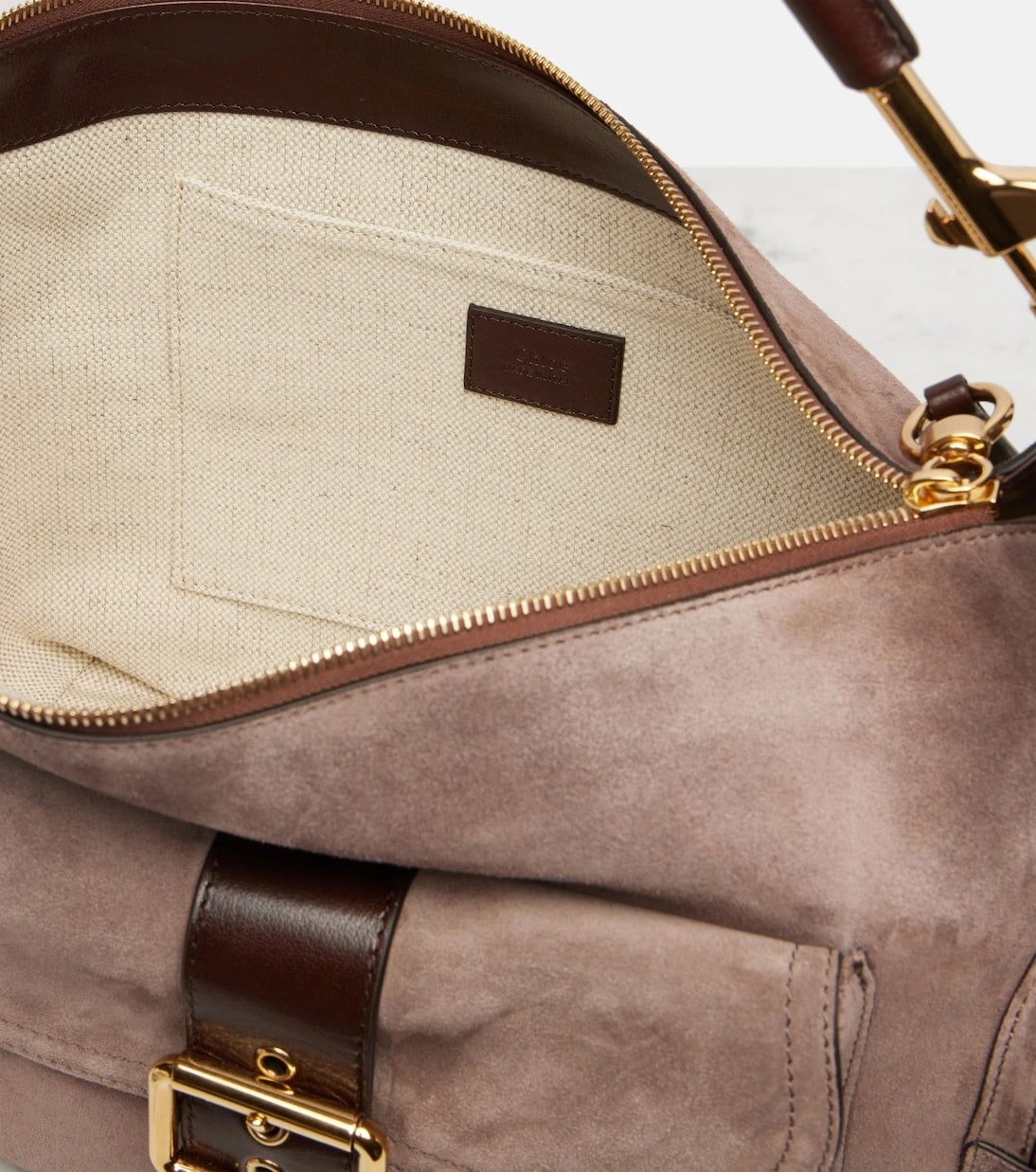 Chloé - Suede camera bag