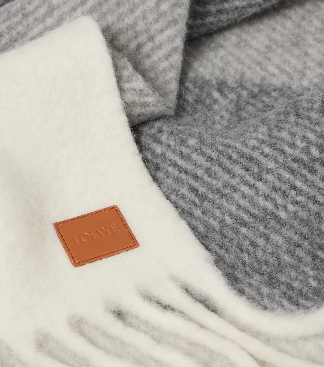 Loewe - Alpaca and wool-blend scarf