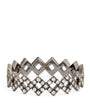 Eva Fehren Blackened White Gold and Diamond Rex Ring