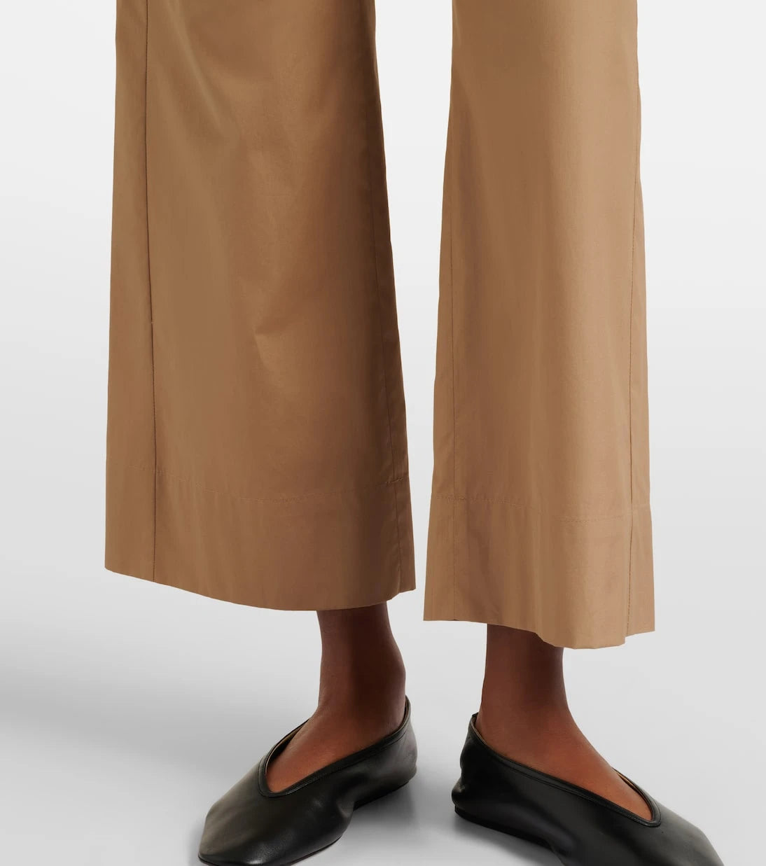 'S Max Mara - Argento cotton culottes