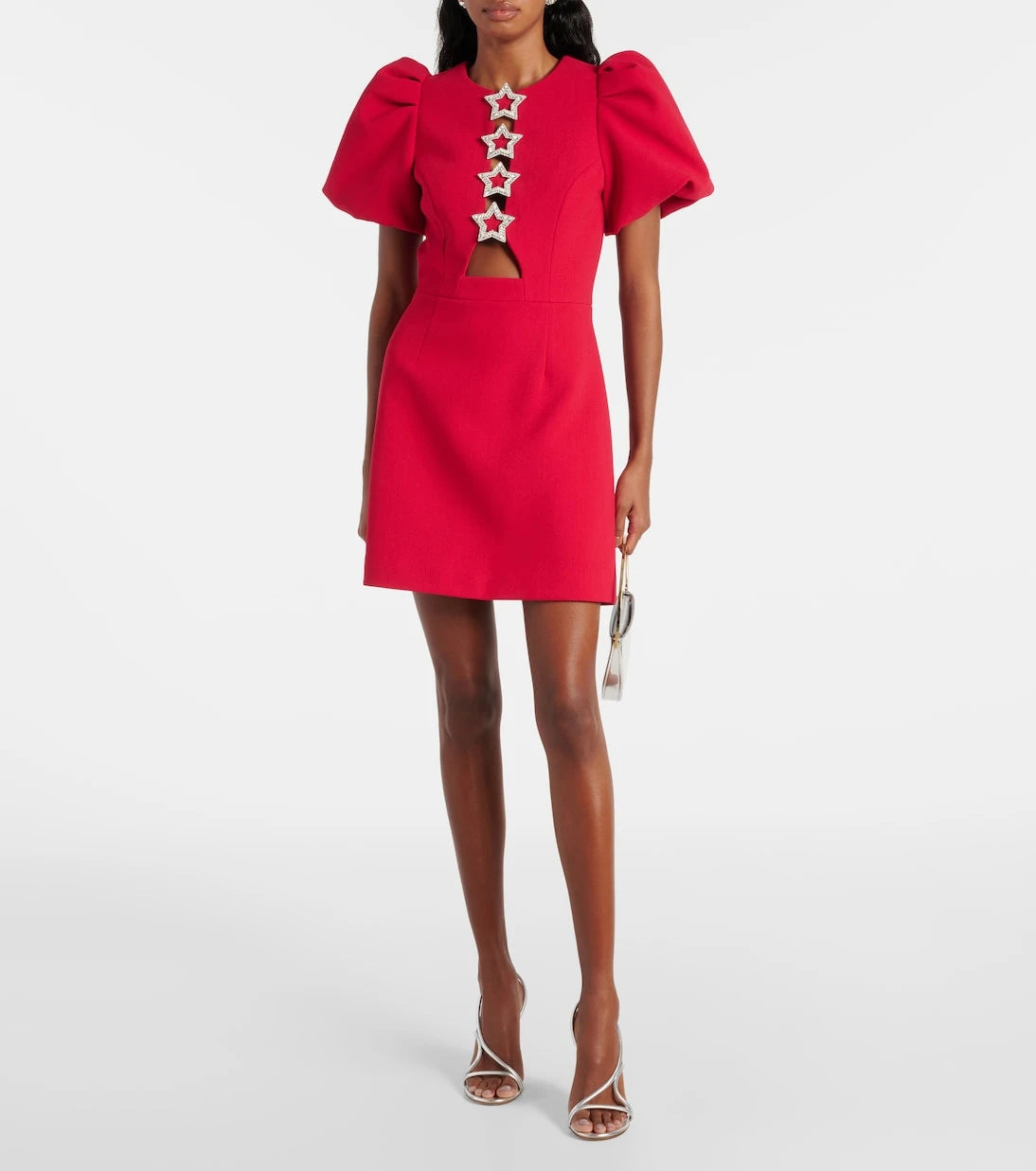 Rebecca Vallance - Akari puff-sleeve minidress