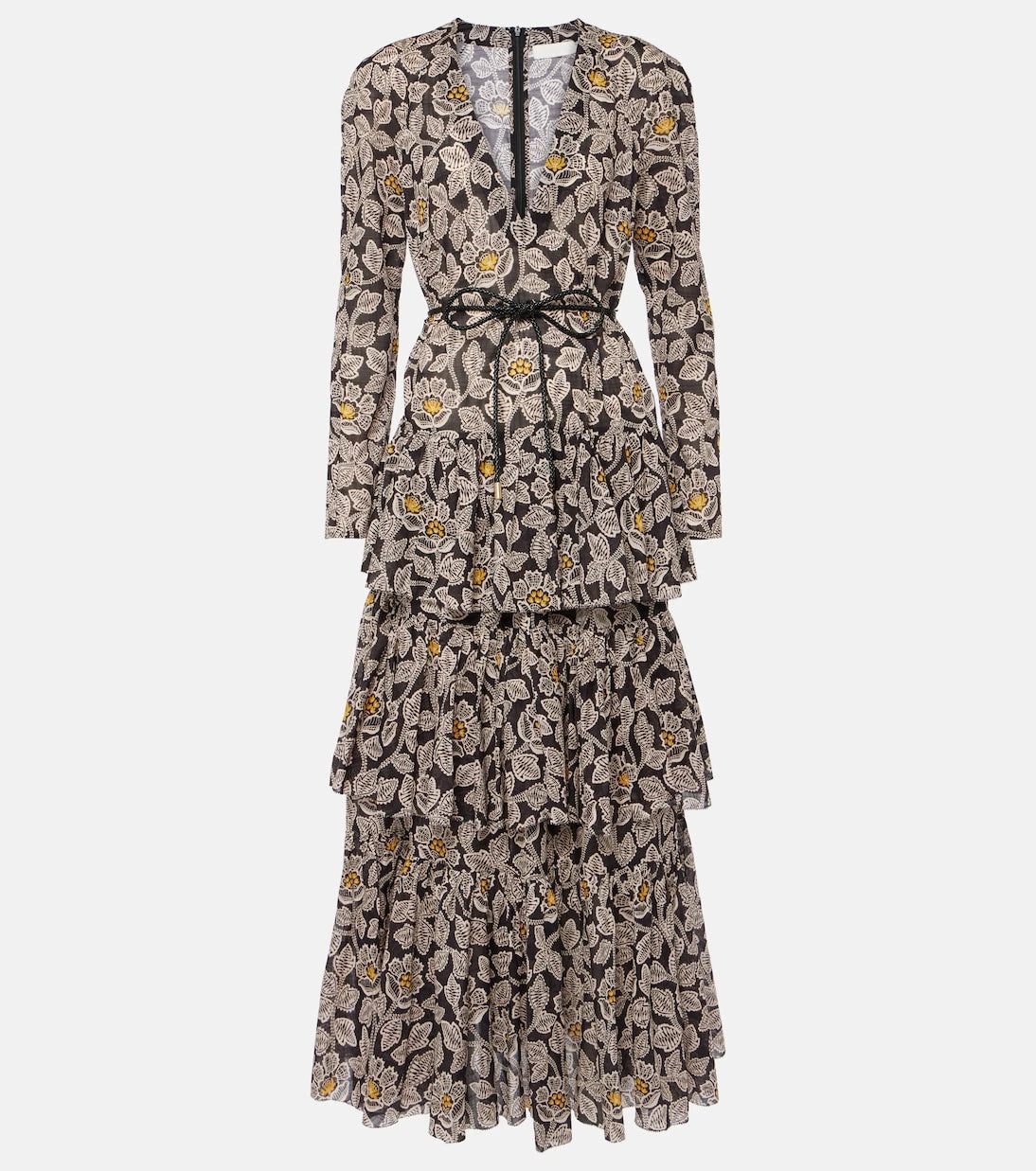Zimmermann - Ottie floral cotton midi dress