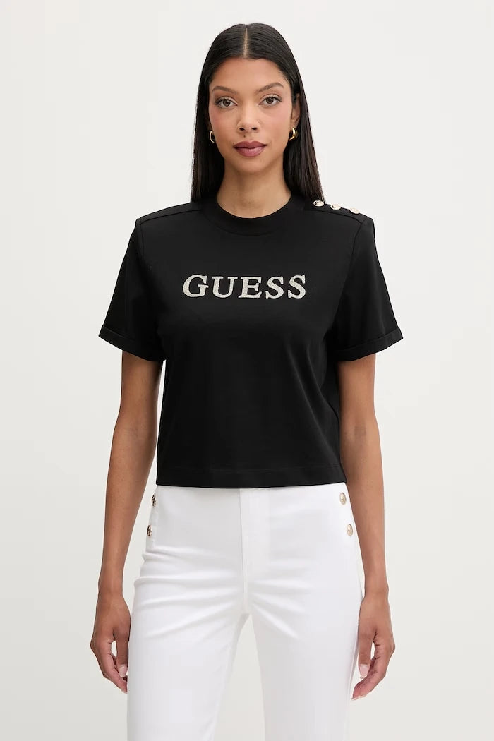 Guess тениска дамска от памук MARINA
