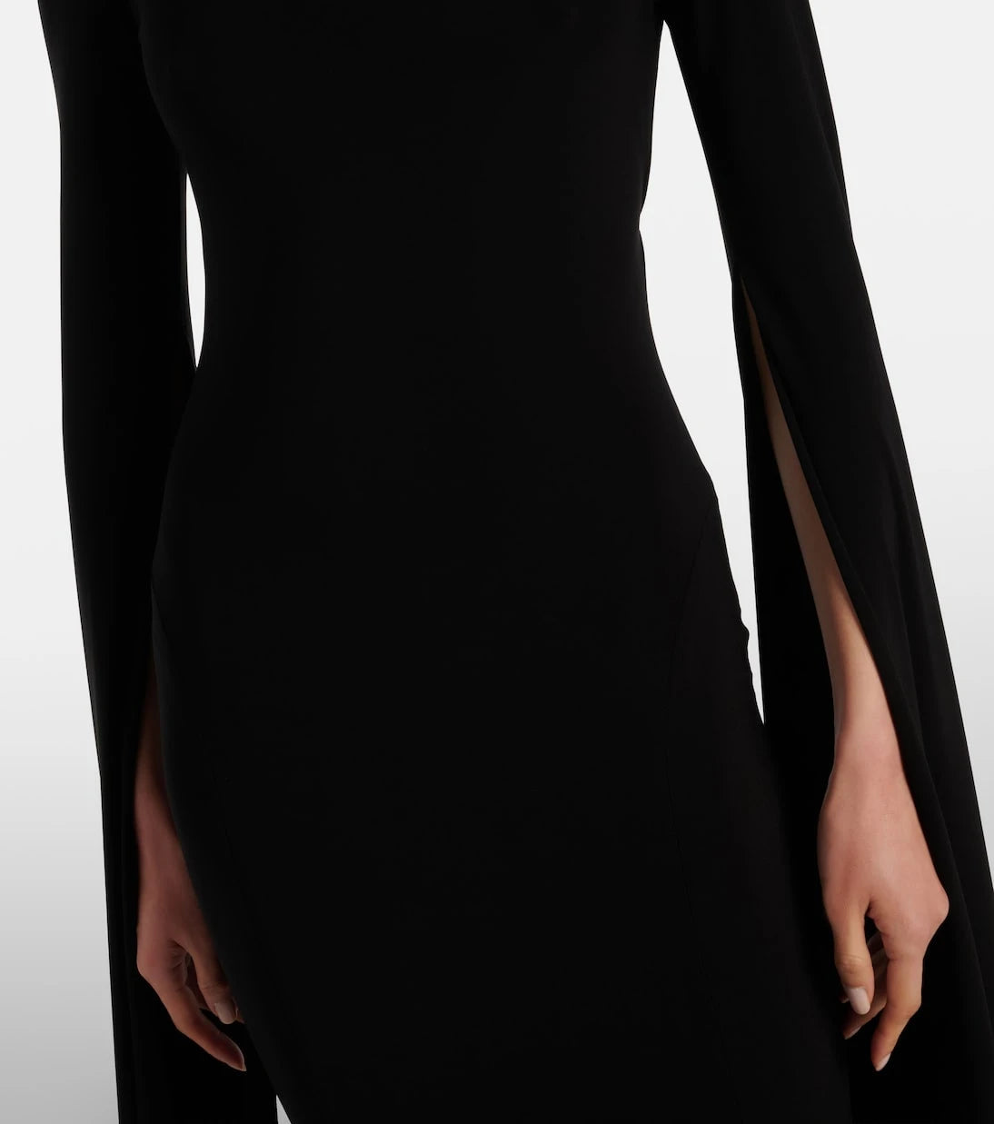 Norma Kamali - Draped off-shoulder jersey gown
