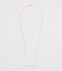 Yellow Gold Quatre Grosgrain Pendant Necklace