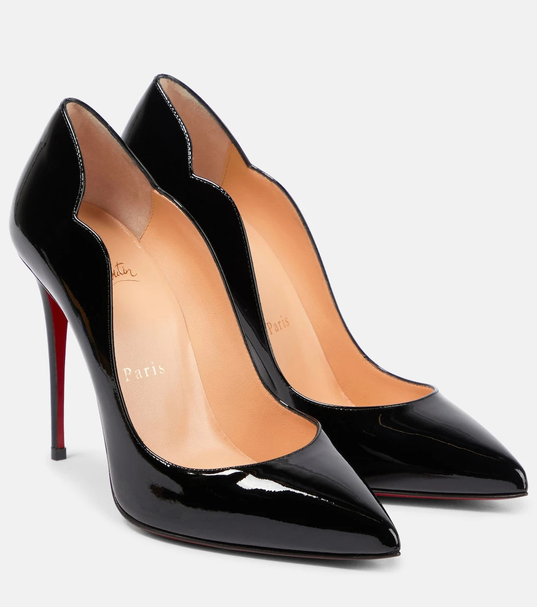 Christian Louboutin - Hot Chick 100 patent leather pumps
