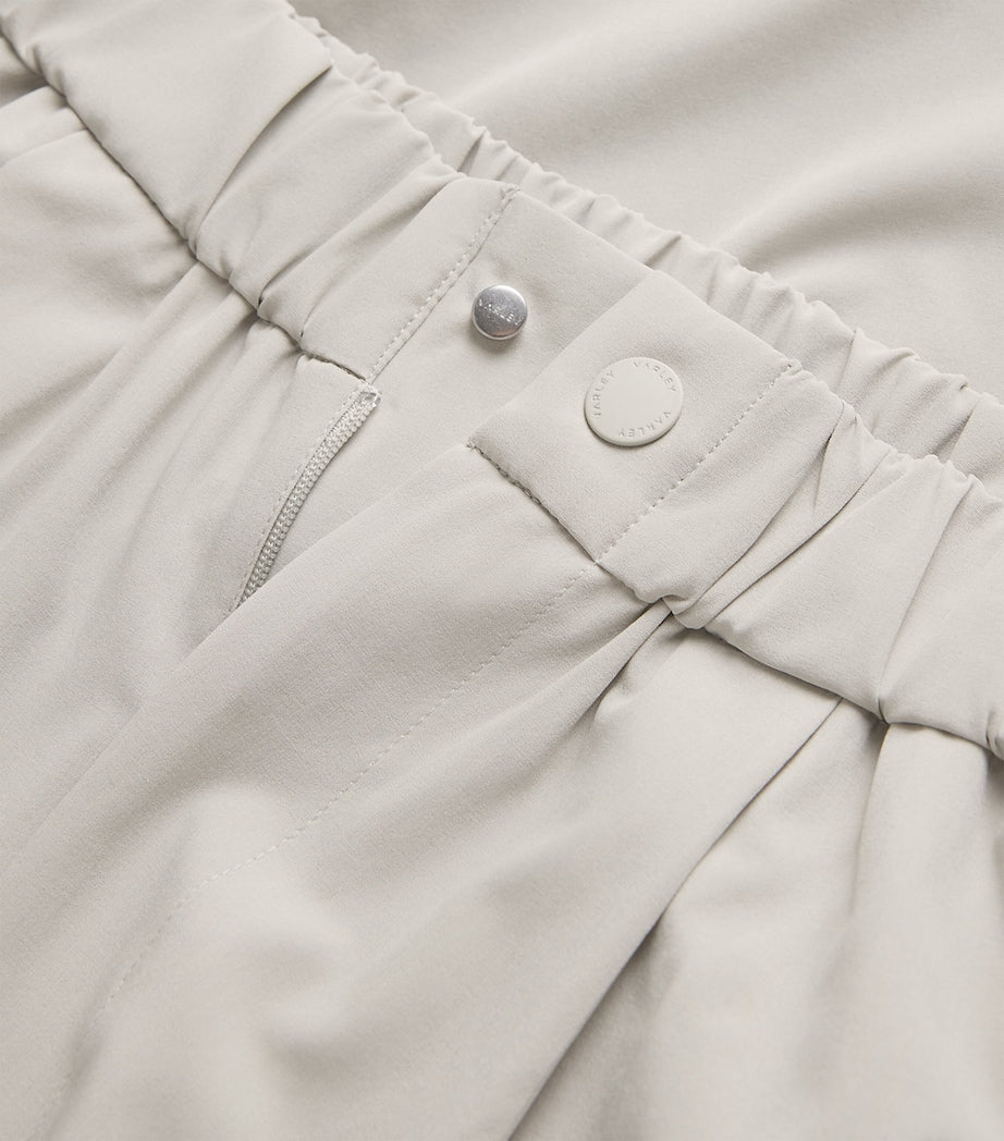 Grey Wide-Leg Kayson Trousers