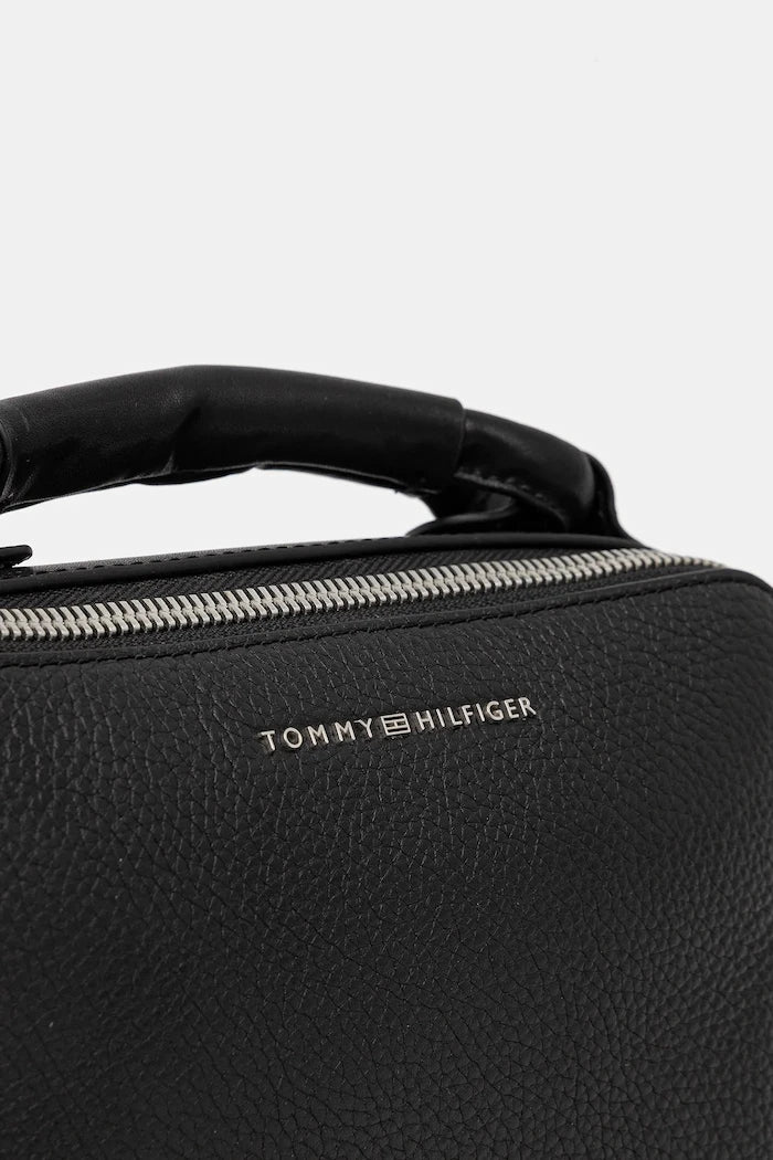 Кожена чанта през рамо Tommy Hilfiger