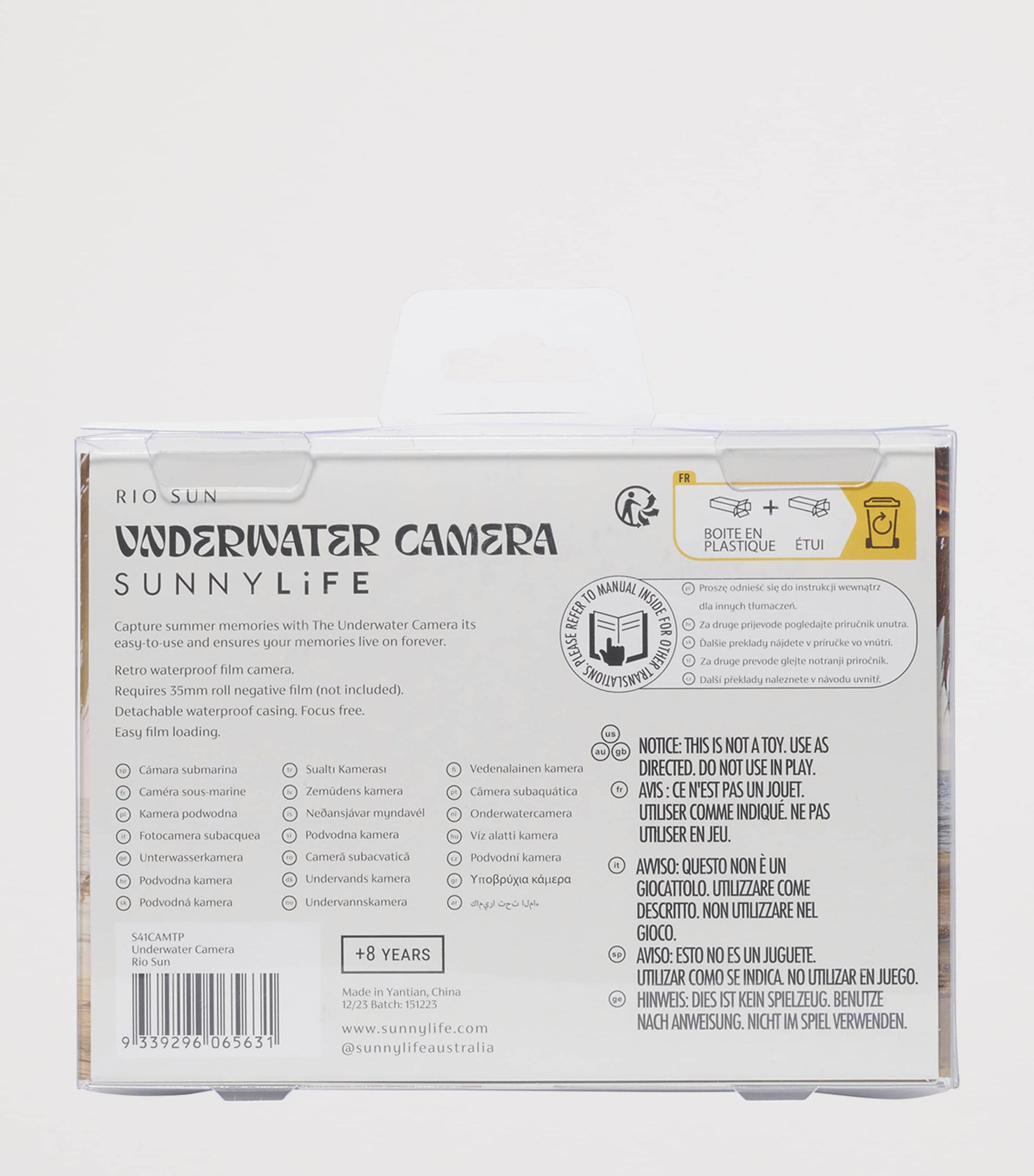 Sunnylife Kids Rio Sun Underwater Camera