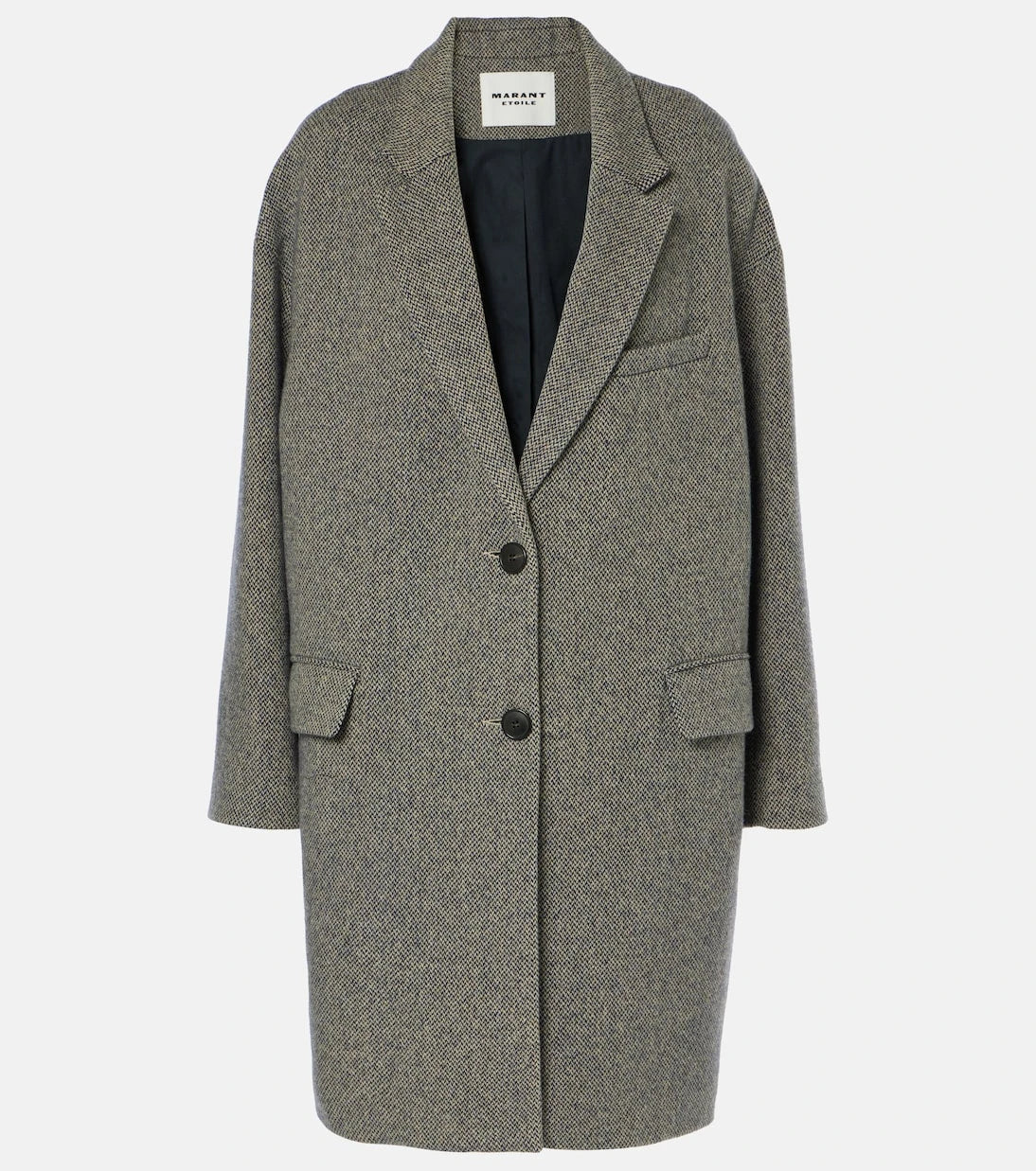 Marant Etoile - Limizag wool-blend coat