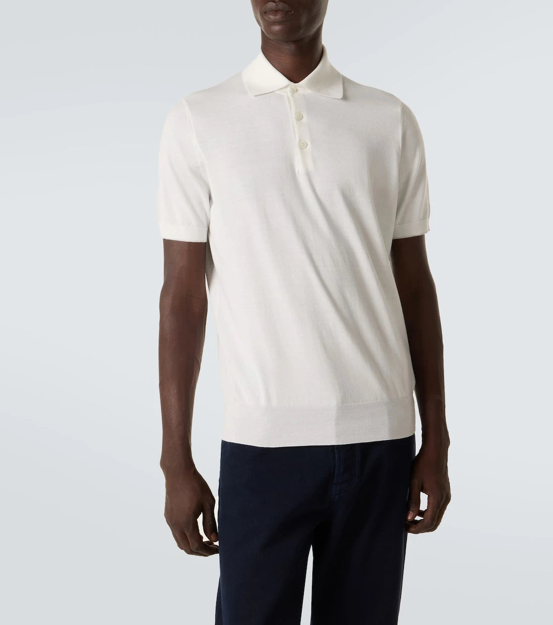 Brunello Cucinelli - Cotton piqué polo shirt