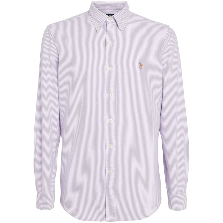 Cotton Striped Oxford Shirt
