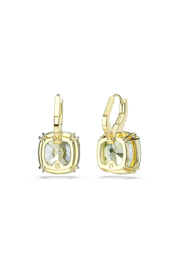 Swarovski kadın altın kaplama Swarovski kristalli MILLENIA küpeler