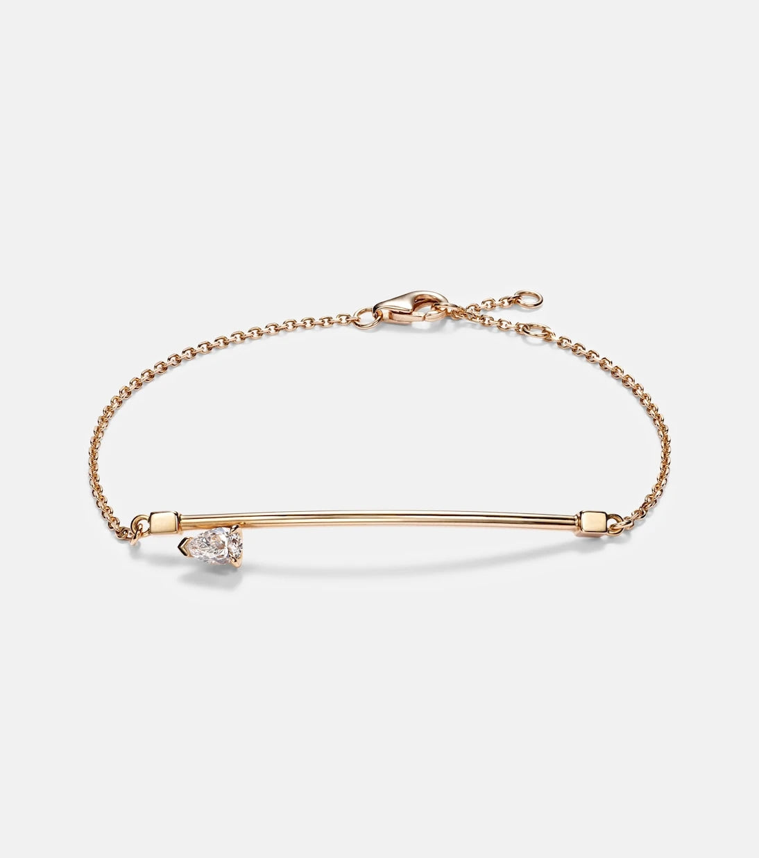 Repossi - Serti Sur Vide 18kt rose gold bracelet with diamond