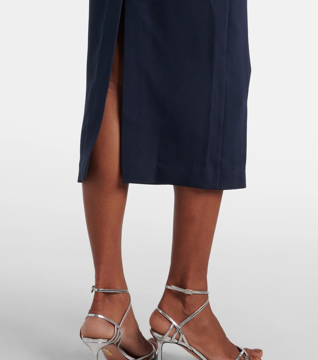 Self-Portrait - Belted midi dress