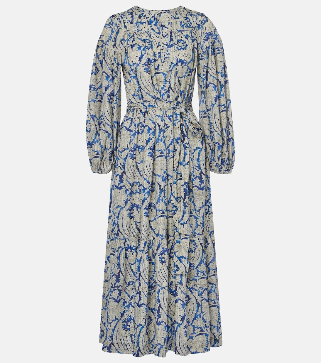 Ulla Johnson - Seraphina printed cotton-blend midi dress