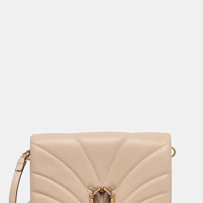 Pinko чанта crossbody дамска от кожа