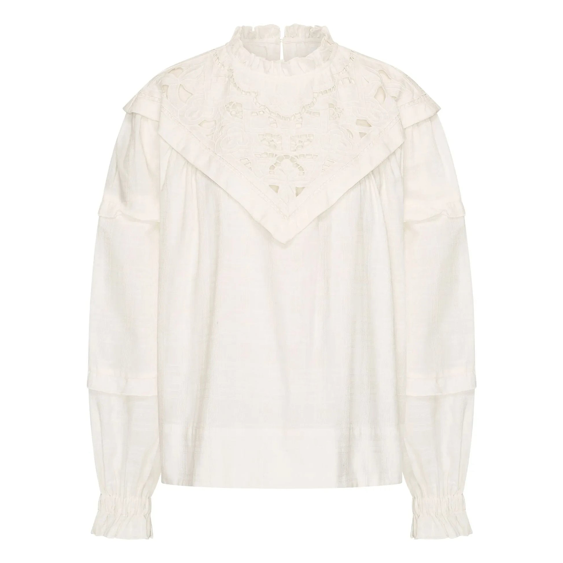 By Bar - Bowie Cotton blouse | White
