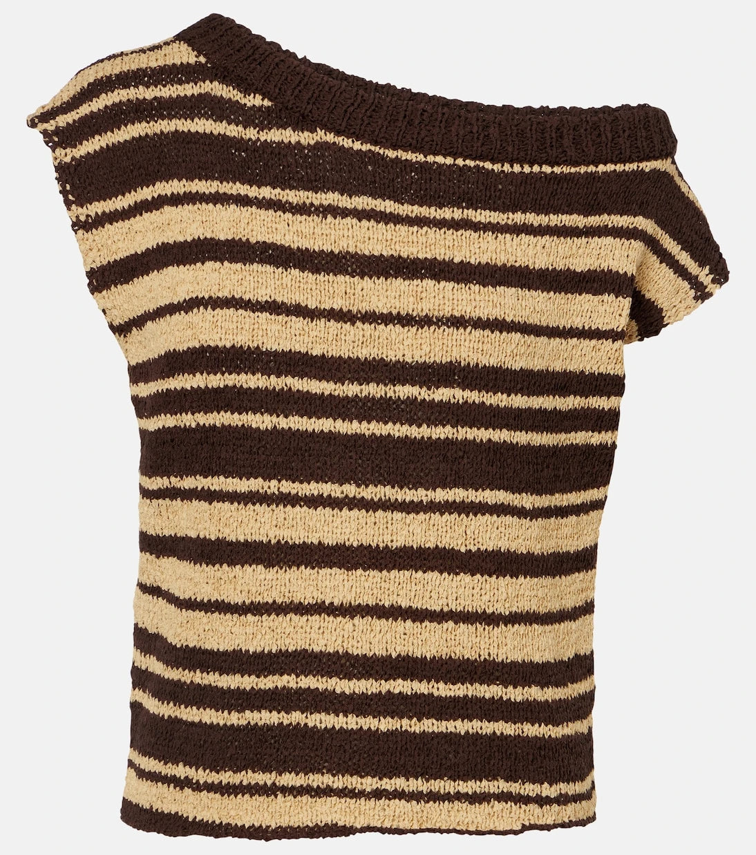 Faithfull - Micah striped cotton-blend top