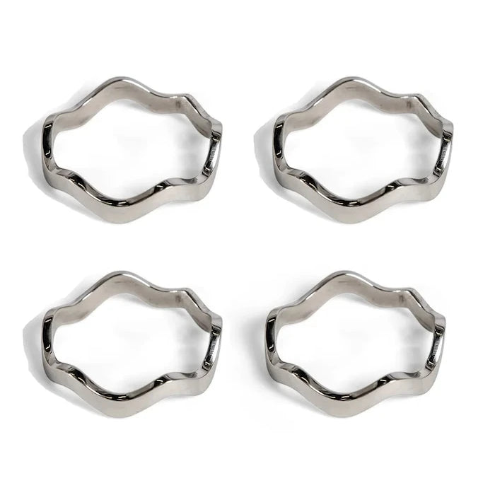 Sagaform Anna Peçete Halkaları 5 x 5 cm (4 adet)