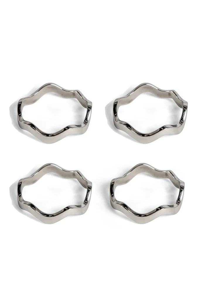 Sagaform Anna Peçete Halkaları 5 x 5 cm (4 adet)