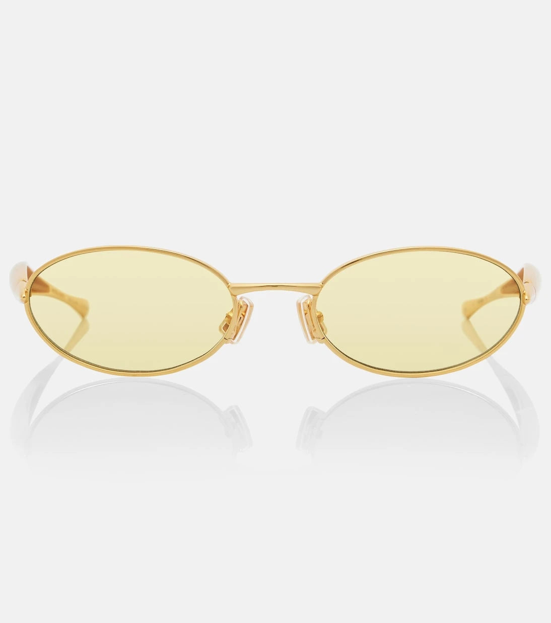Bottega Veneta - Sardine oval sunglasses