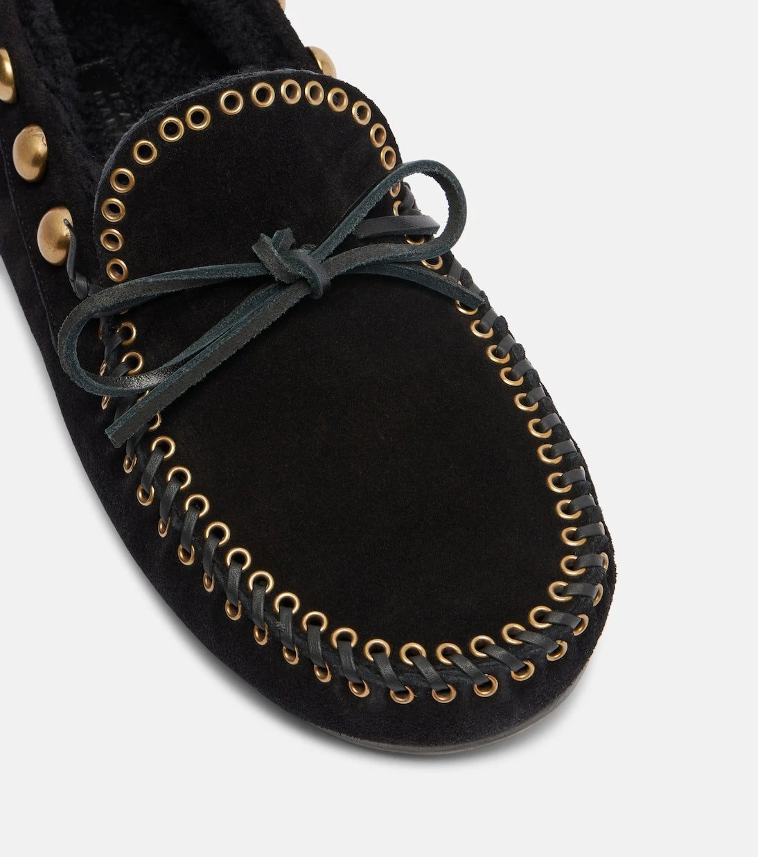 Isabel Marant - Fitza studded suede loafers