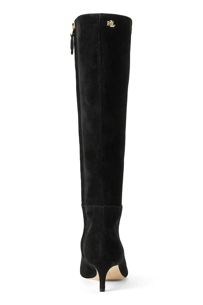 Lauren Ralph Lauren Mckay Tl Hl Süet Çizme
