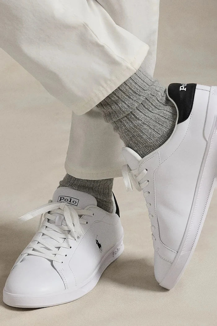 Кожени обувки Polo Ralph Lauren Hrt Ct II