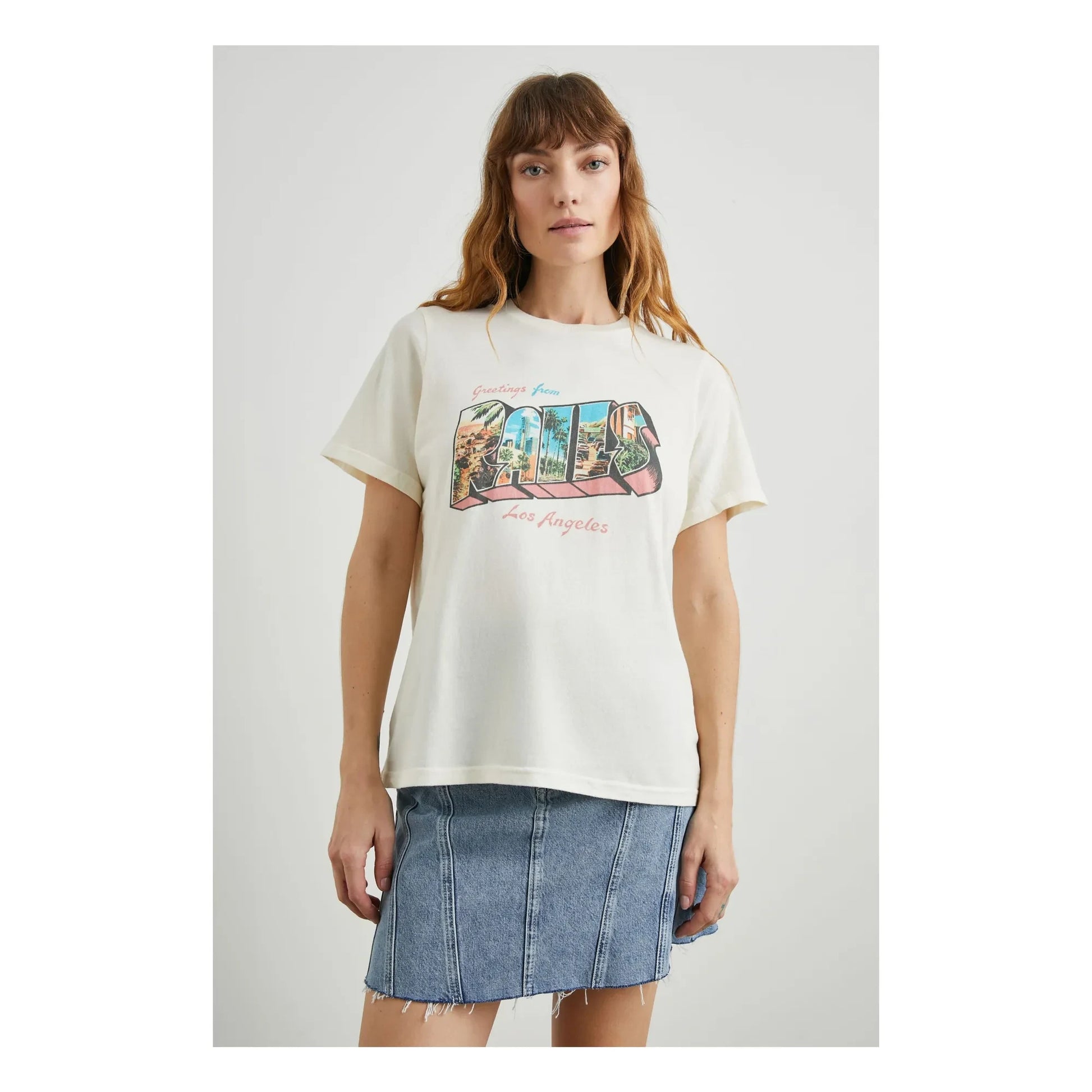 Rails - Boyfriend T-shirt | White