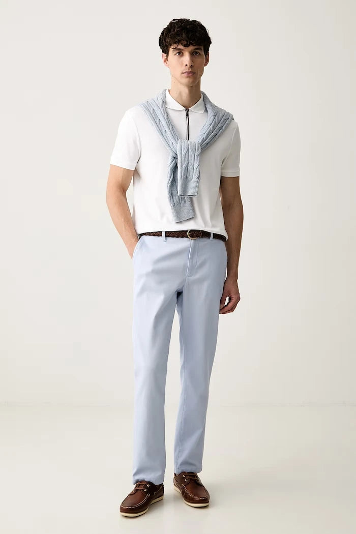 Tommy Hilfiger slim fit erkek pamuk ve elastan pantolon