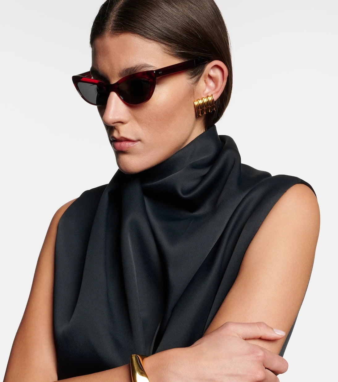 Khaite - x Oliver Peoples 1963C cat-eye sunglasses